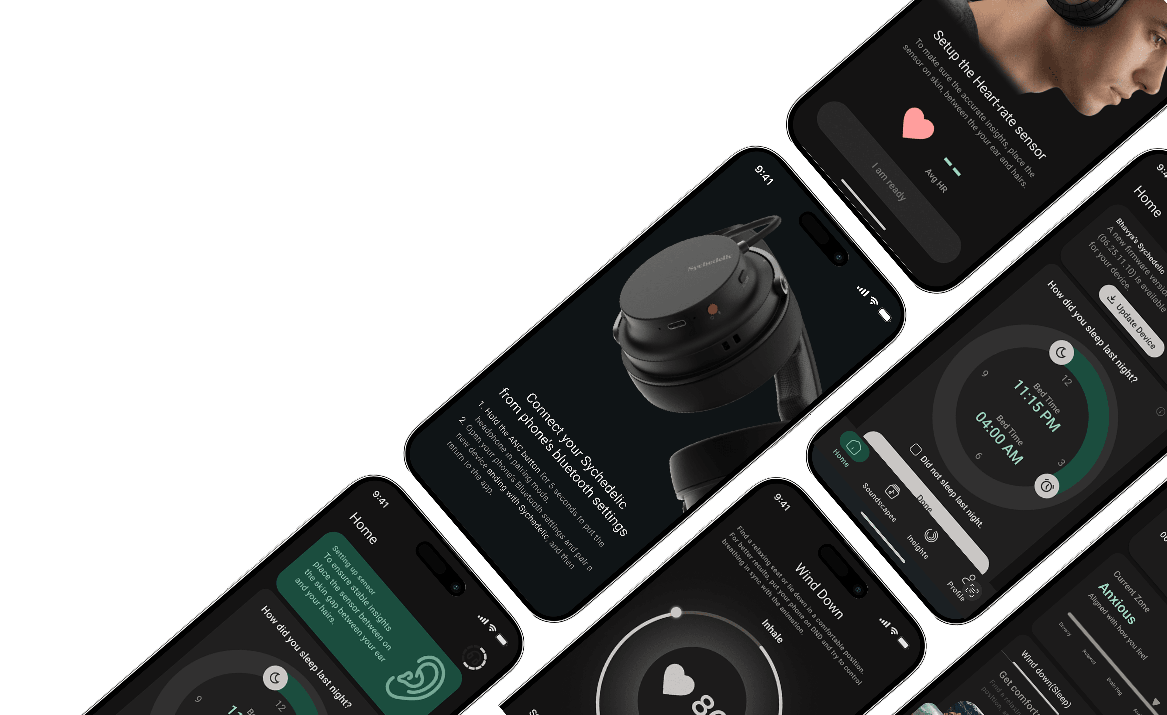 Sychedelic app screenshots