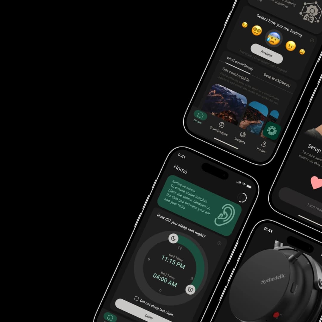 Smart wearable headphones for dreamers and achievers